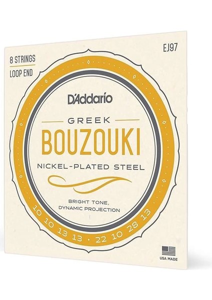 D'addario EJ97 Buzuki Teli