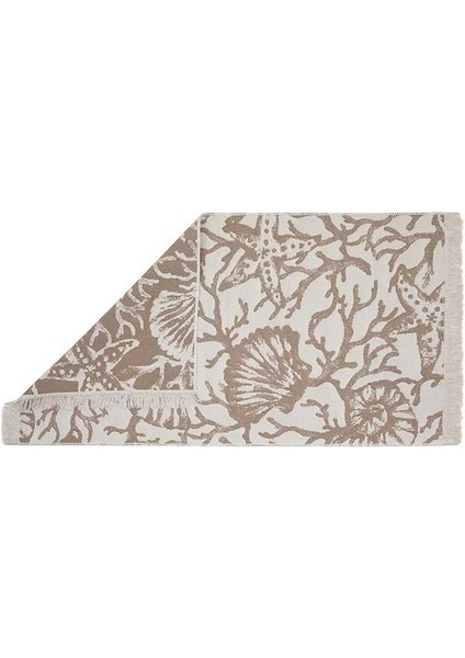 Larissa Marin Kilim Bej Beyaz 80X150 modelleri