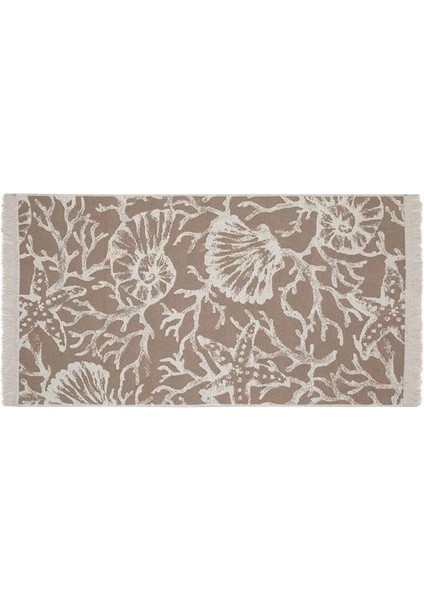 Larissa Marin Kilim Bej Beyaz 80X150