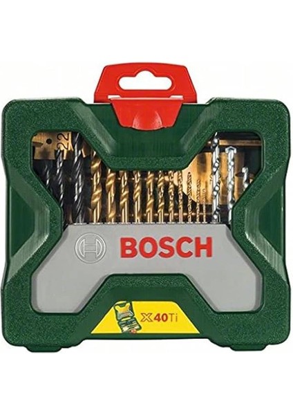 Home And Garden X/line 40 Parça Aksesuar Seti, Matkap Uçları, Vidalama Uçları, Üniversal