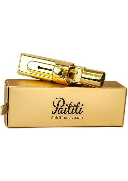 Profesyonel Altın Kaplama Alto Saksafon Metal Ağızlık #6