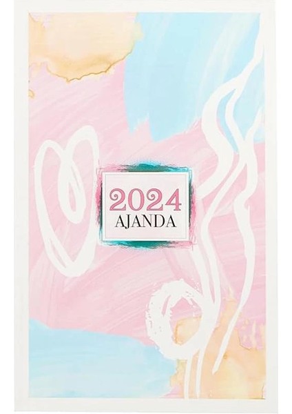 2024 Ajanda - Tual, 8683672858852, Çok Renkli