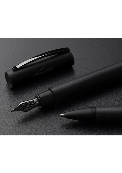 Faber-Castell Ambition All Black Limited Edition Dolma Kalem indirimleri