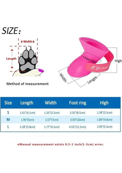 High-Tech Su Geçirmez Köpek Botları Ayakkabılar, Silikon Köpek Ayakkabı, Yağmur Ayakkabıları modelleri