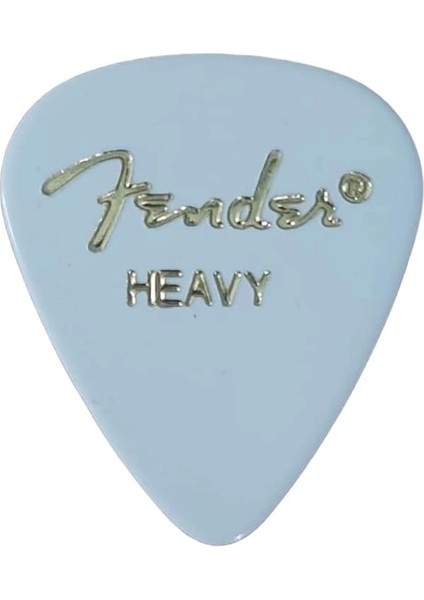 Fender 351 Shape Graphic Picks (Heavy 1.20, Beyaz White 1 Adet)