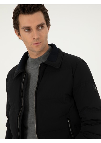 Erkek Siyah Kaz Tüyü Mont 50291036-VR046 fiyatları