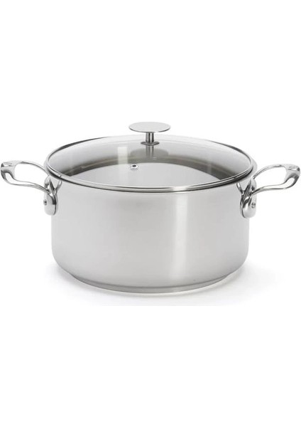 3427.24 Kızartma Tenceresi Kapaklı, Paslanmaz Çelik, Gümüş, 27,9 x 20,1 x 10,9 cm fırsatları