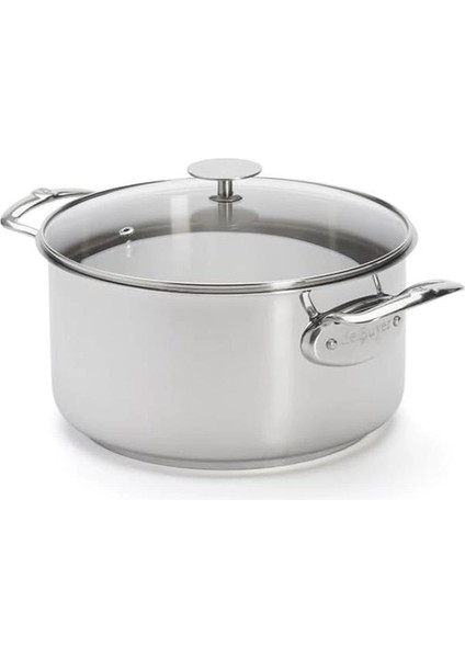 3427.24 Kızartma Tenceresi Kapaklı, Paslanmaz Çelik, Gümüş, 27,9 x 20,1 x 10,9 cm