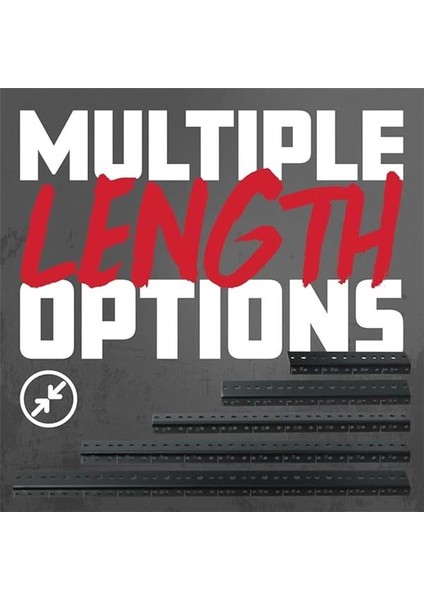 Rackworks Ağır Hizmet Çelik Raf Ray Seti; 4u Raf Boyutu (GRW-RACKRAIL-04U) fırsatları