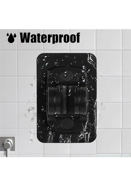 Duş Başlığı Tutucu, Tepe ve El Duşu Sabitleme Aparatı, Yapışkanlı Montaj, Fayansa modelleri