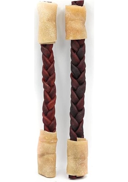 & Wall-E Köpek Kemiği Büyük Köpek Kemiği 26 cm Orta ve Büyük Irk Köpekler Kolajen Çubuk Örgülü