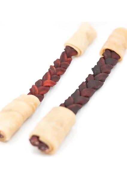 & Wall-E Köpek Kemiği Büyük Köpek Kemiği 26 cm Orta ve Büyük Irk Köpekler Kolajen Çubuk Örgülü fırsatları