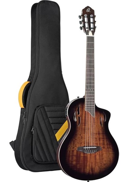 Tourplayer Deluxe Rtpdlx-Aca Elektro Klasik Gitar (Acacia Burst)