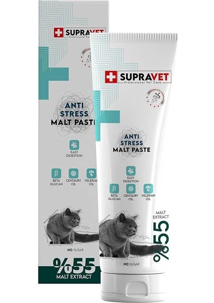 Anti Stress Relax Paste Sakinleştirici Kedi Macunu 100 gr (Şekersiz) (%55 Extra Malt) modelleri