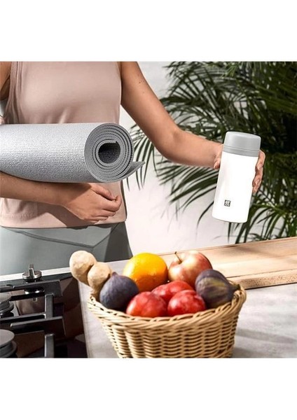 Thermoçay Demlikli Matara, 420 ml | Paslanmaz Çelik | Beyaz-Gri fiyatları