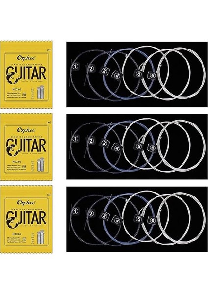 NX36 028-043 Klasik Gitar Teli modelleri