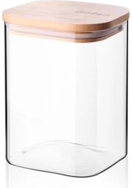 700ML Sızdırmaz Vakumlu Bambu Kapaklı Borosilikat Cam Kavanoz – Hava Geçirmez & Dayanıklı indirimleri