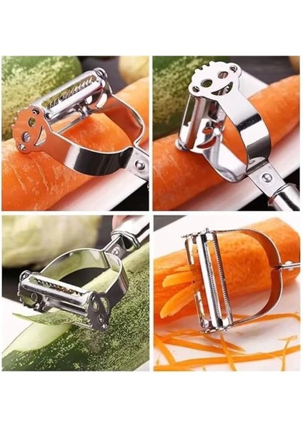 Paslanmaz Çelik Jülyen Soyucu Julien Dograyıcı Rende 1 Adet modelleri