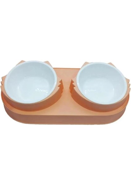 Çift Bölmeli Kedi Köpek Mama ve Su Kabı, Iki Hazneli Kedi Köpek Mama Kabı, Yükseltilmiş fırsatları