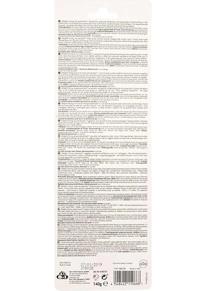 Delights Strong Xs Boy Kemik 7'li, 140 gr Köpek Ödülü