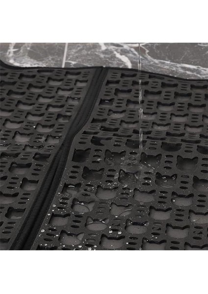 Kedi Kumu Paspası Kedi Tuvalet Önü Paspası Elekli Paspas Tuvaleti Mama Kum Halısı Yıkanabilir