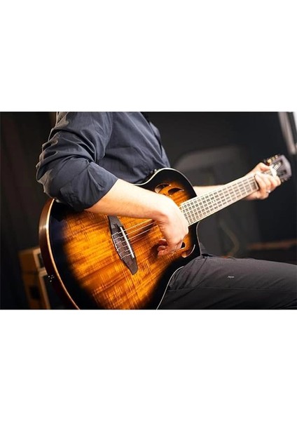 Tourplayer Deluxe Rtpdlx-Aca Elektro Klasik Gitar (Acacia Burst)