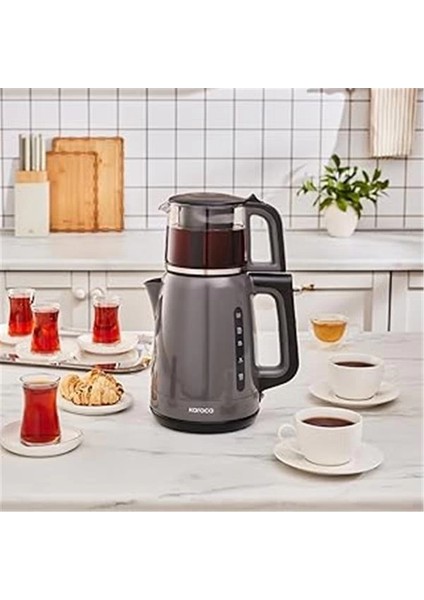 Mega Tea 1501 Çay Makinesi Space Gray