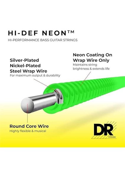 Ngb5-45 Kaplamalı Nikel Bas Telleri Orta Boy fiyatları