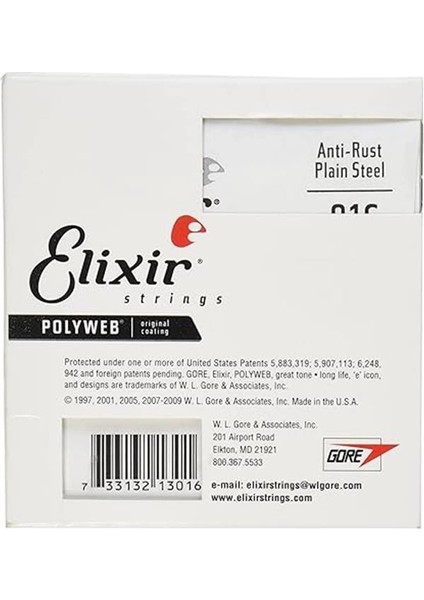 13016 Nanoweb Tek Elektro Gitar Teli (16) fırsatları