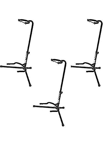 On Stage Xcg4 Kadife Dolgulu Boru Gitar Standı - (3 Paket)