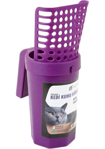 Hazneli Kedi Kumu Küreği Rulo Çöp Poşeti, Çöp Poşeti Hazneli Kedi Kumu