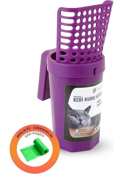 Hazneli Kedi Kumu Küreği Rulo Çöp Poşeti, Çöp Poşeti Hazneli Kedi Kumu fiyatları