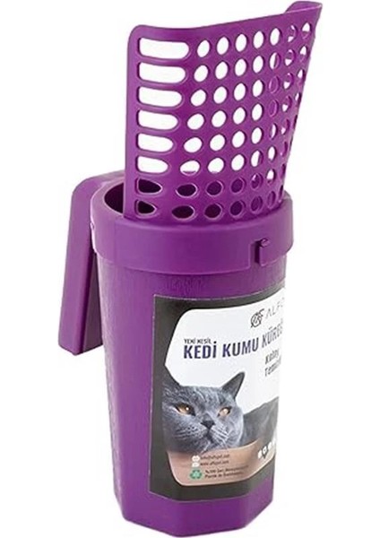 Hazneli Kedi Kumu Küreği Rulo Çöp Poşeti, Çöp Poşeti Hazneli Kedi Kumu