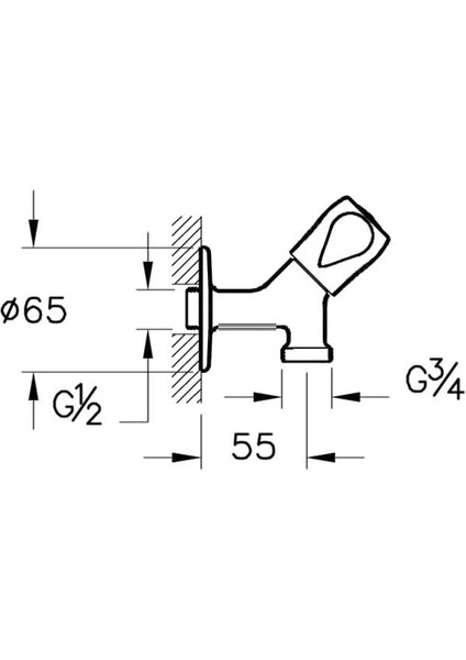 A41583 Çamaşır Musluğu Krom modelleri