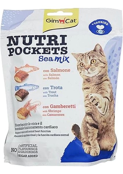 Nutripockets Kedi Ödülü Sea Mix 150 gr indirimleri