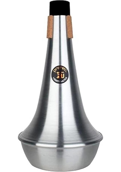 Pro Tec Liberty Bass Trombone Aluminum Mute-Straight, Model ML108, Gümüş, Siyah, Kahverengi indirimleri