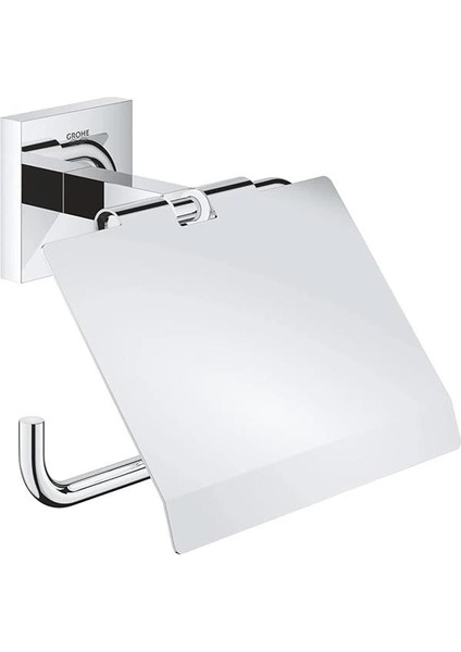 Start Cube Quickfix Tuvalet Kağıtlığı (Kapaklı), Duş, Banyo Aksesuarları, Krom, 41102000