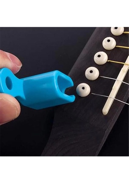 Minoc Gitar Teli Sarıcı, Akustik Gitar Için Elektronik Gitar Banjo Mandolin Ukulele 1 Adet (Turkuaz) fırsatları