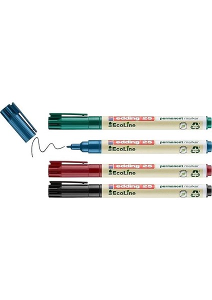 Kalıcı Marker 25 Ecoline, Doldurulabilir, 1 Mm, Çeşitli