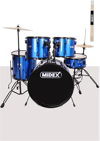 CD900X-BL 22'' Yetişkin Akustik Bateri Davul Seti 22B-13T-12T-16F-14S (5 Parça) fiyatları