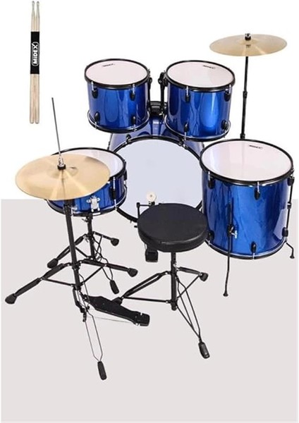 CD900X-BL 22'' Yetişkin Akustik Bateri Davul Seti 22B-13T-12T-16F-14S (5 Parça) modelleri