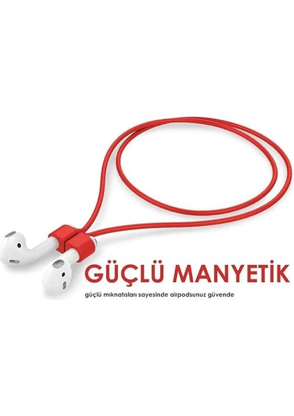 Airpods ile Uyumlu Kulaklık Askısı Boyunluk Aparatı Mıknatıslı Airpods Uyumlu Kulaklık Askısı fırsatları