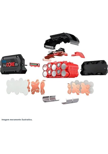 Procore 18 Volt 4,0 Ah Li-Ion Akü