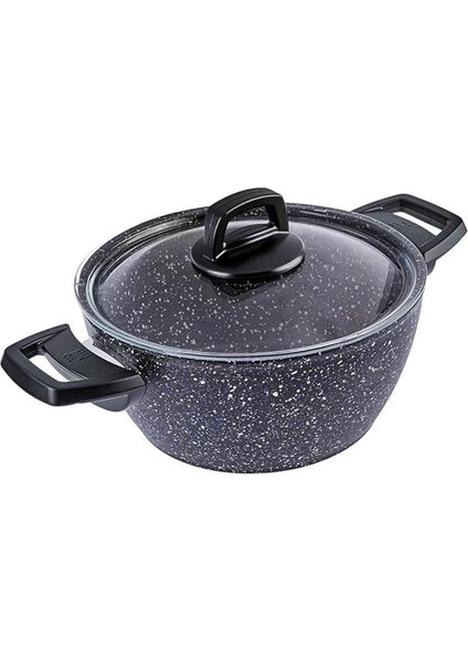 Bio Granit Blue Stone 9 Parça Tencere Seti