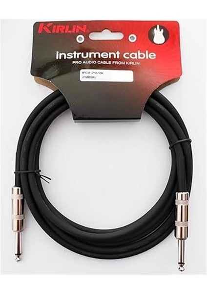 IPCV-241 6 Metre Siyah Enstrüman Gitar Kablosu fırsatları