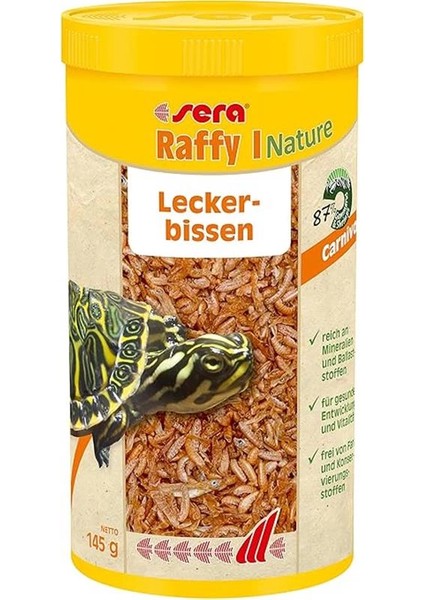 Raffy I Gammarus Karışımı 1000 ml 130 gr Kaplumbağa Yemi