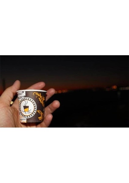 Excodi Cup - [ Cup ] 4 Oz Kullan At Bardak - 100 ml - 300 Adet Kaliteli Bardak - Türk Kahvesi indirimleri
