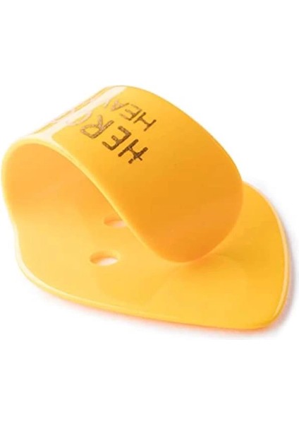 Jım Dunlop HE113 Düz Thumbpicks, Ağır, 24/çanta indirimleri