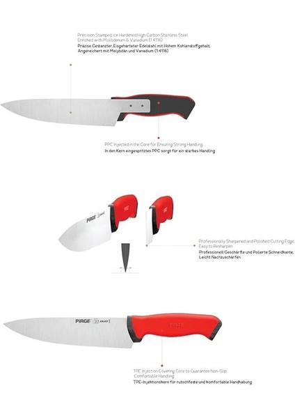 Duo Sıyırma Bıçağı 12,5 cm modelleri