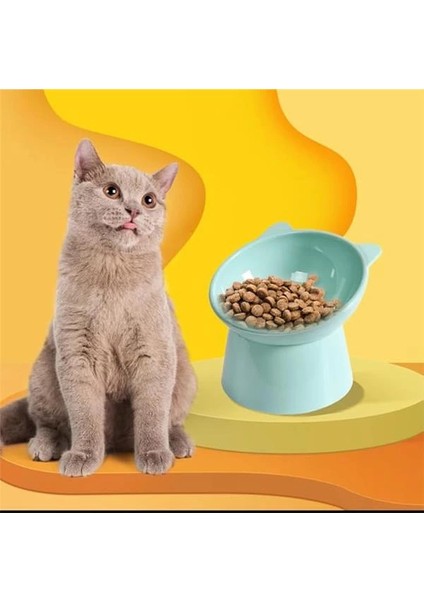 E-Ticaret Kedi Köpek Mama Su Kabı, Mama ve Su Bowl Kabı,plastik. (Mix) fırsatları